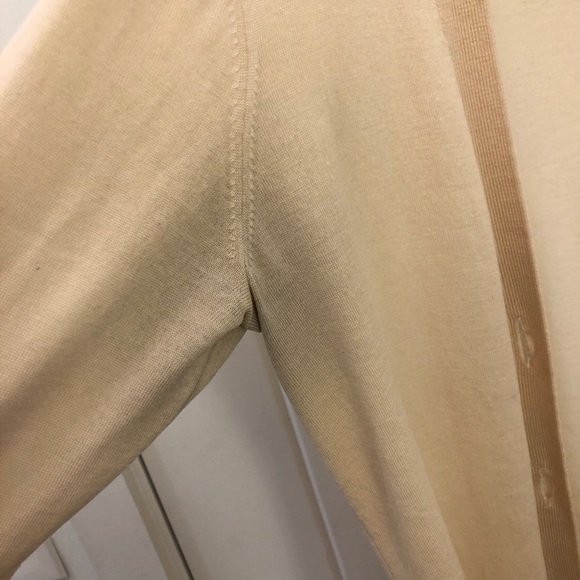 Light yellow banana republic cardigan - Picture 3 of 8